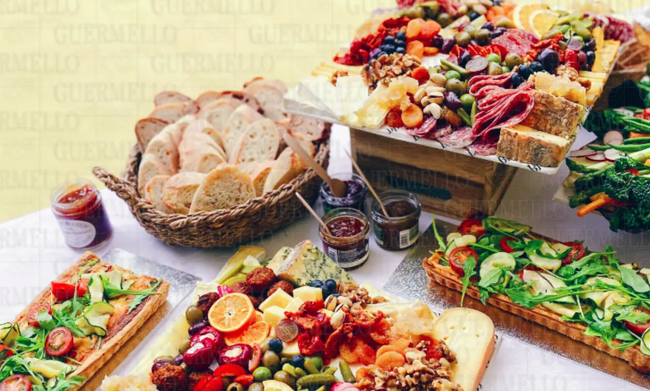 Pour un buffet en extérieur