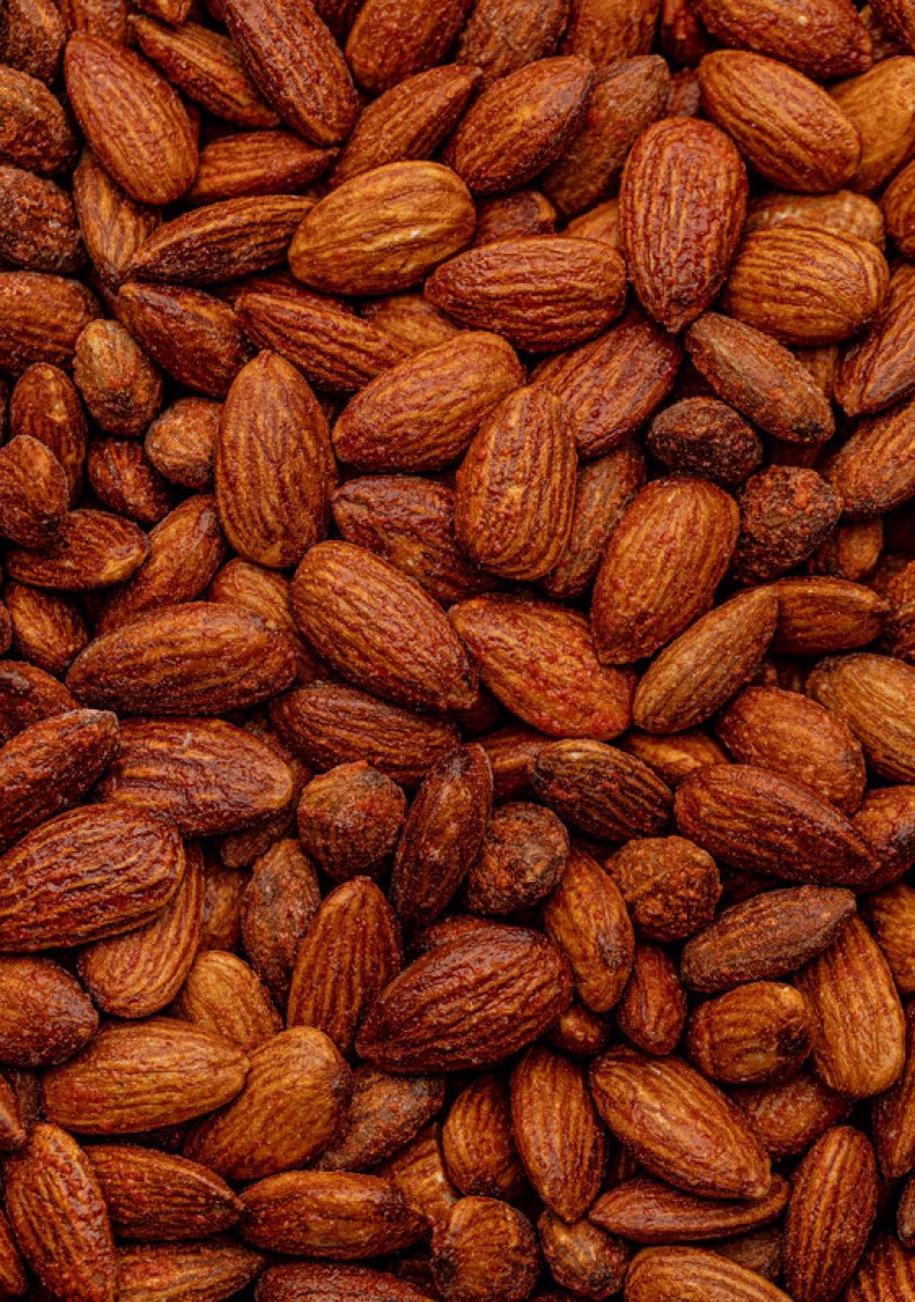 Amandes Barbecue - لوز بالباربكيو — fruits secs Guermello