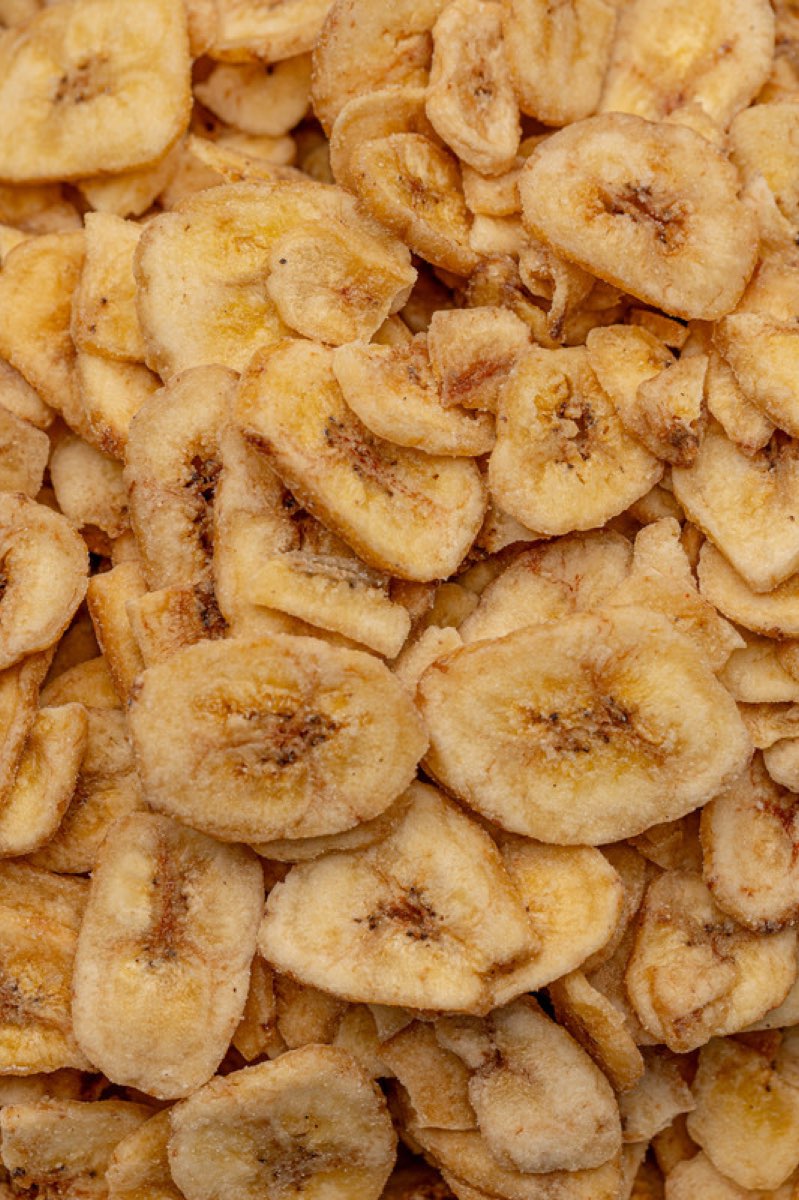 Banane Chips - رقائق الموز المقرمشة — fruits secs Guermello