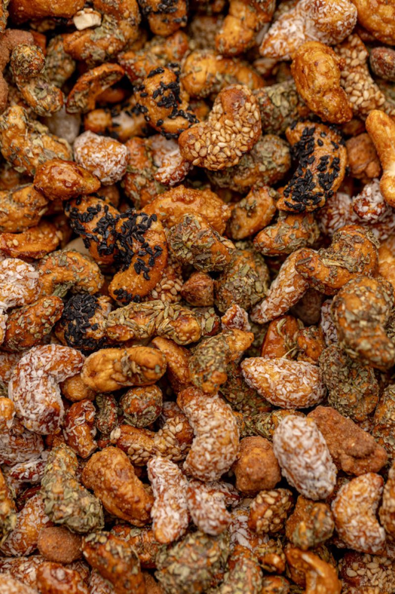 Mélange de Noix de Cajou Caramélisées - خلطة كاجو مكرمل — fruits secs Guermello