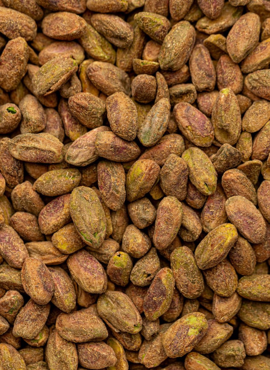Pistaches Décortiquées au Gingembre - فستق مقشر بالزنجبيل — fruits secs Guermello