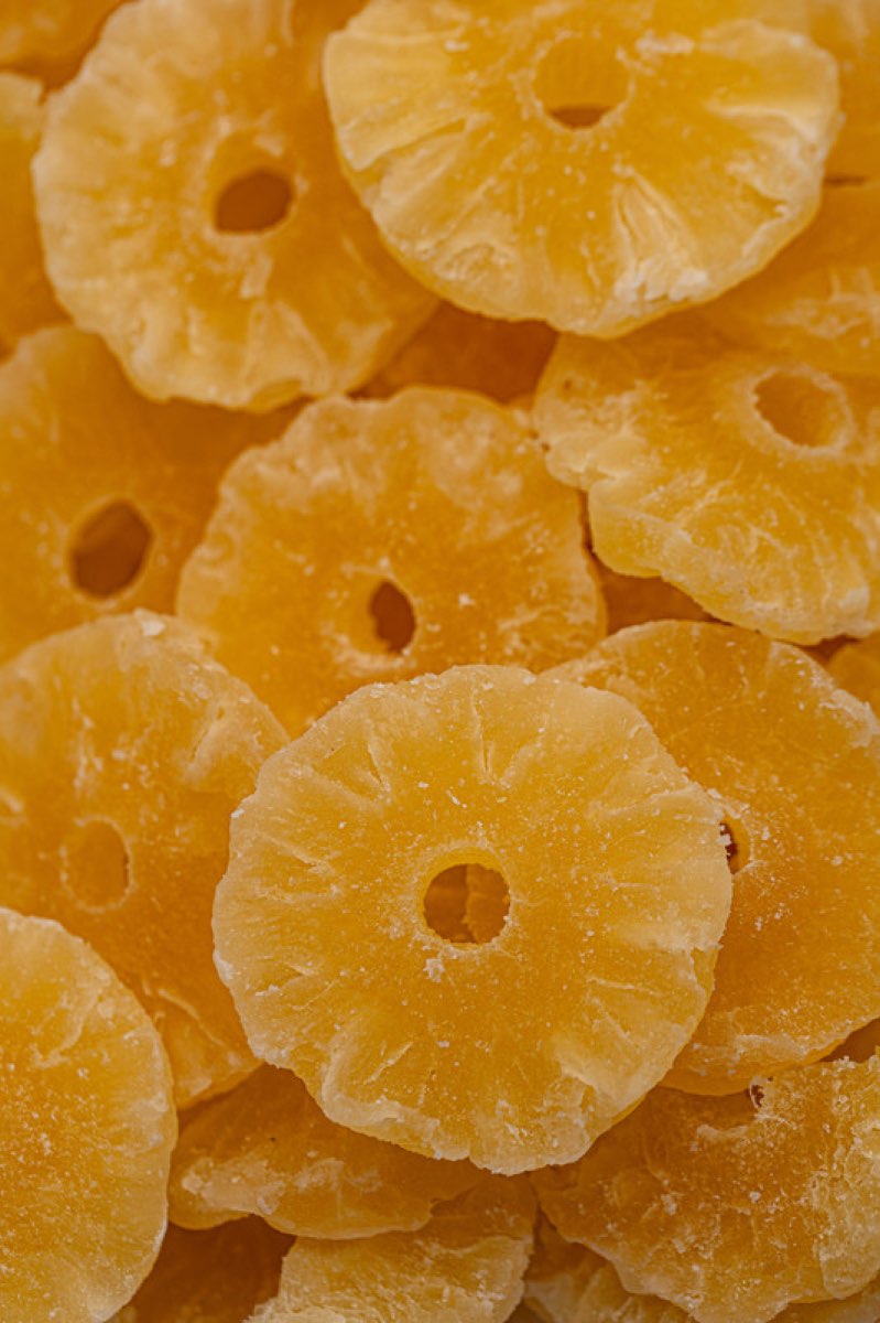 Ananas Séché - أناناس مجفف — fruits secs Guermello